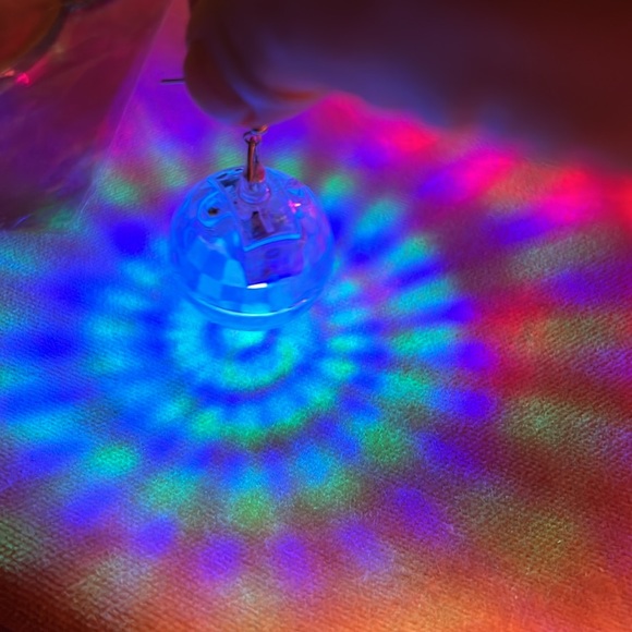 New Psychedelic Disco Earrings - Picture 5 of 12